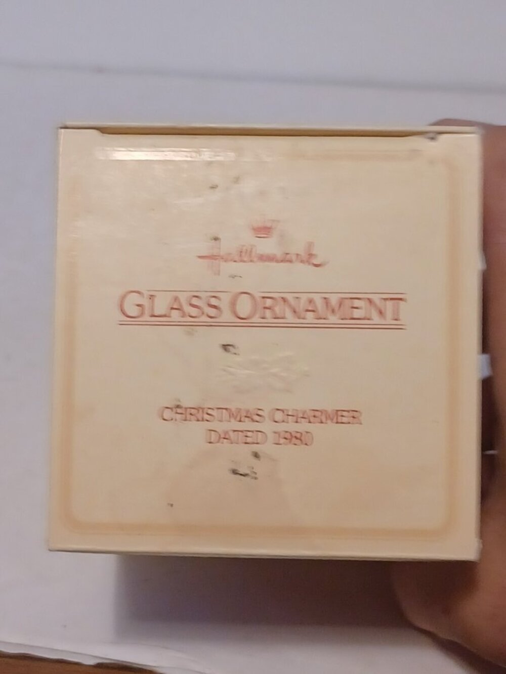 1980 Hallmark Tree-Trimmer Collection Christmas Charmer Glass  Ornament - Picture 5 of 15